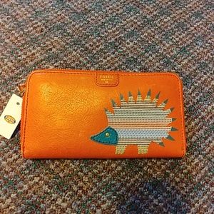 Fossil Hedgehog Wallet